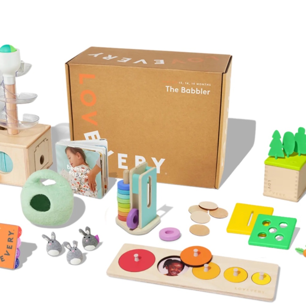 LOVEVERY The Babbler Play Kit - Months 13, 14, 15